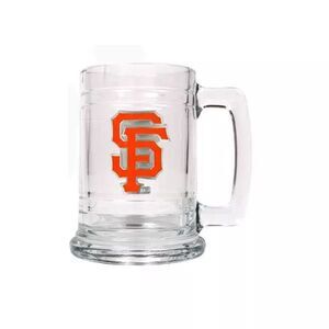 MLB San Francisco Giants 15oz Glass Tankard Mug